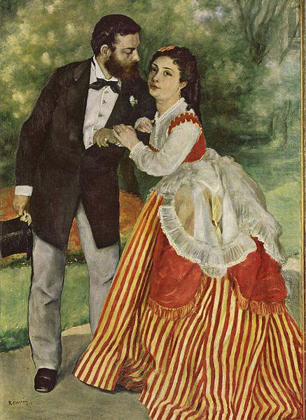 Portrat des Ehepaares Sisley, Pierre-Auguste Renoir